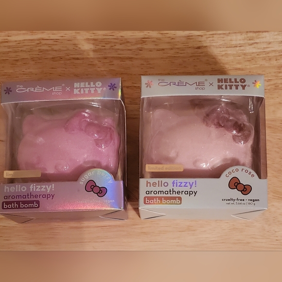Hello Kitty | Bath, Skin & Hair | Hello Kitty Bath Bombs Set Of 2 New ...